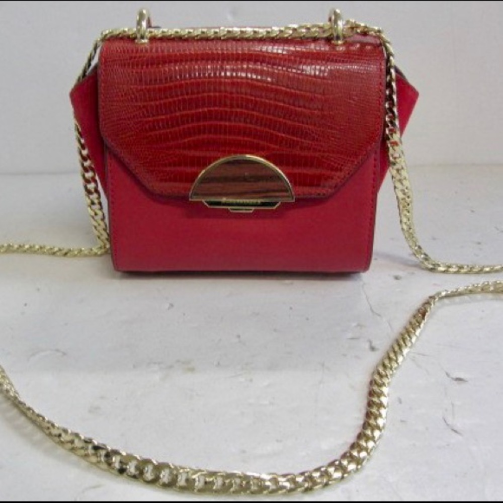 NWT BCBGMaxAzria Evianna Shoulder Bag Scarlet RED!